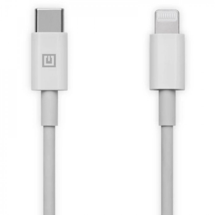 Дата кабель USB-C to Lightning 2.0m MFI TPE White REAL-EL (EL123500058)