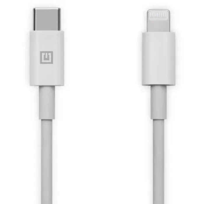 Дата кабель USB-C to Lightning 2.0m MFI TPE White REAL-EL (EL123500058)