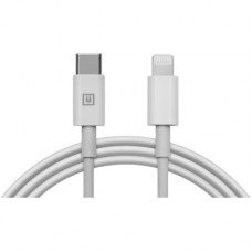 Дата кабель USB-C to Lightning 2.0m MFI TPE White REAL-EL (EL123500058)