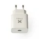 Зарядний пристрій Vinga PD Type-C 20W Charger white (VWCPDC)