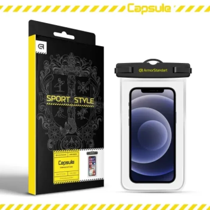 Чохол до мобільного телефона Armorstandart Capsule Waterproof Case Black (ARM59233)