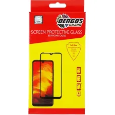 Скло захисне Dengos Full Glue OPPO A74 (black) (TGFG-177)