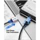 Дата кабель USB 2.0 AM to USB-C 1.5m US288 Aluminum Braid (Black) Ugreen (60127)