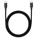 Дата кабель USB-C to USB-C 1.0m US300 100W 5A (Black) Ugreen (80371)