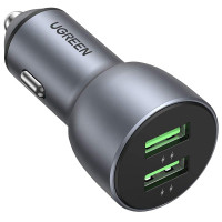 Зарядное устройство Ugreen 2xUSB QC3.0 36W Car Charger CD213 Dark Blue (10144)